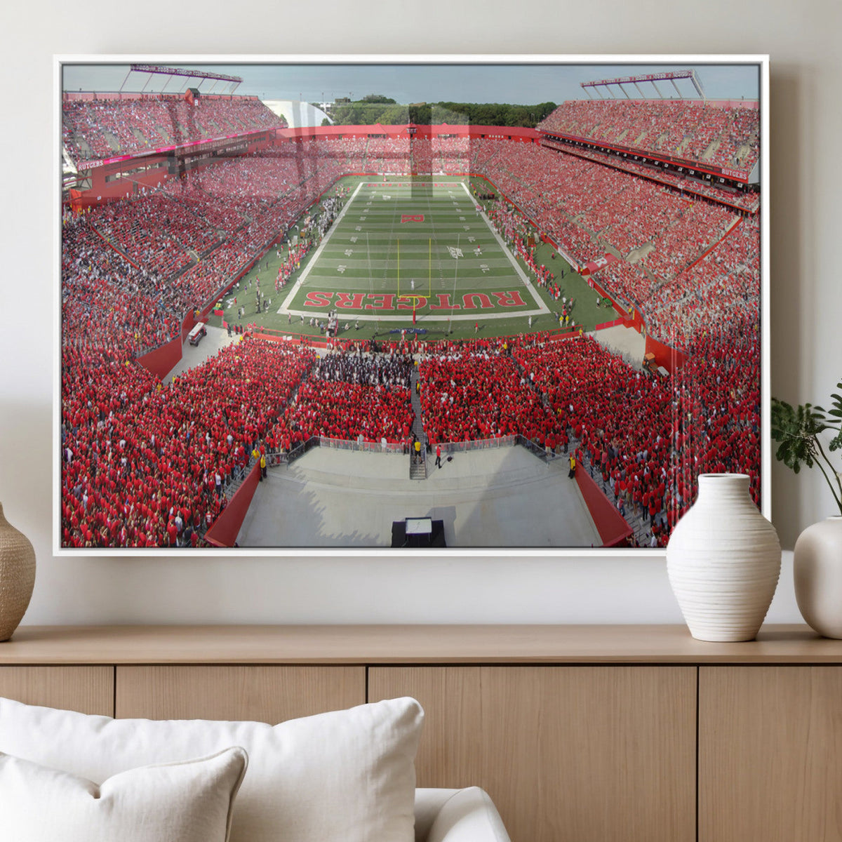 Rutgers Scarlet Knights Football Team Print - Piscataway SHI