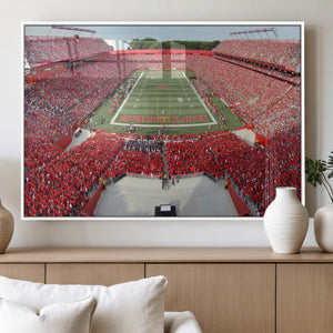 Rutgers Scarlet Knights Football Team Print - Piscataway SHI