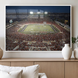 Texas Tech Red Raiders Football Team Print - Lubbock Jones