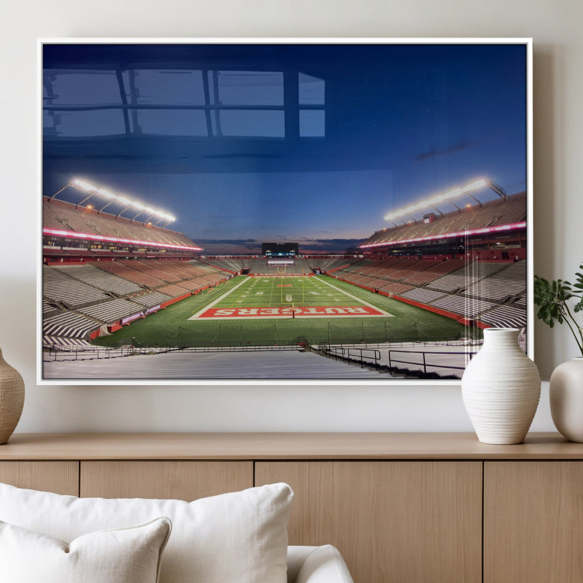 Rutgers Scarlet Knights Football Team Print - Piscataway SHI