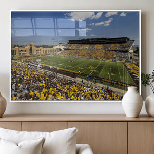 University of Wyoming Cowboys Football Team Print - Laramie