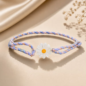 925 Sterling Silver Plated Platinum Deep Seashell Bracelet 24cm Adjustable for Women