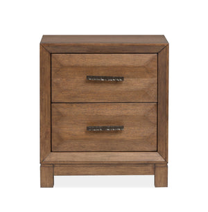 Callisto - Drawer Nightstand - Bourbon Brown
