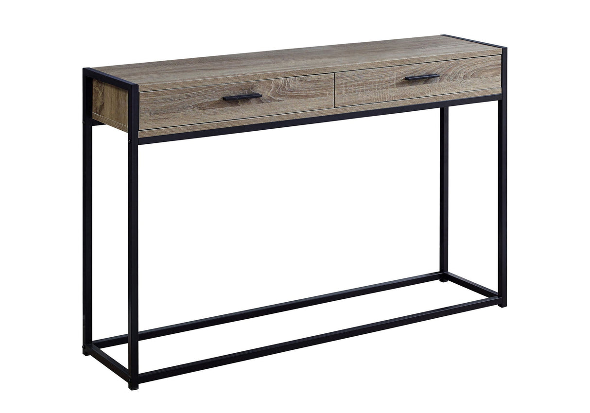 Accent Console Table for Entryway with Storage Drawers – Contemporary & Modern