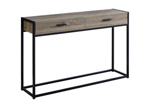 Accent Console Table for Entryway with Storage Drawers – Contemporary & Modern