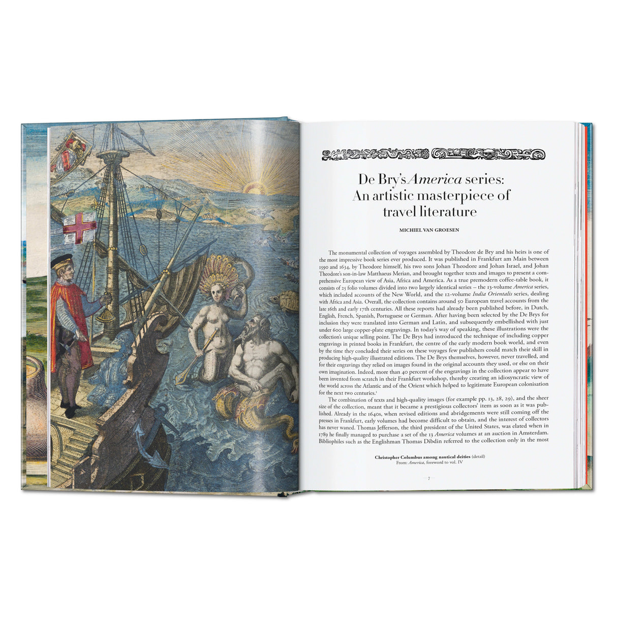Theodore de Bry. The New World. 45th Ed. (English)