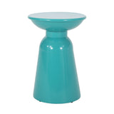 Outdoor set of 2 end tables