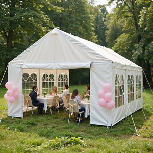 10'x20' Carport Car Canopy Party Tent Outdoor Gazebo