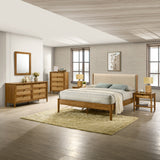 Vichy 6-Piece Rubberwood Queen Bedroom Set