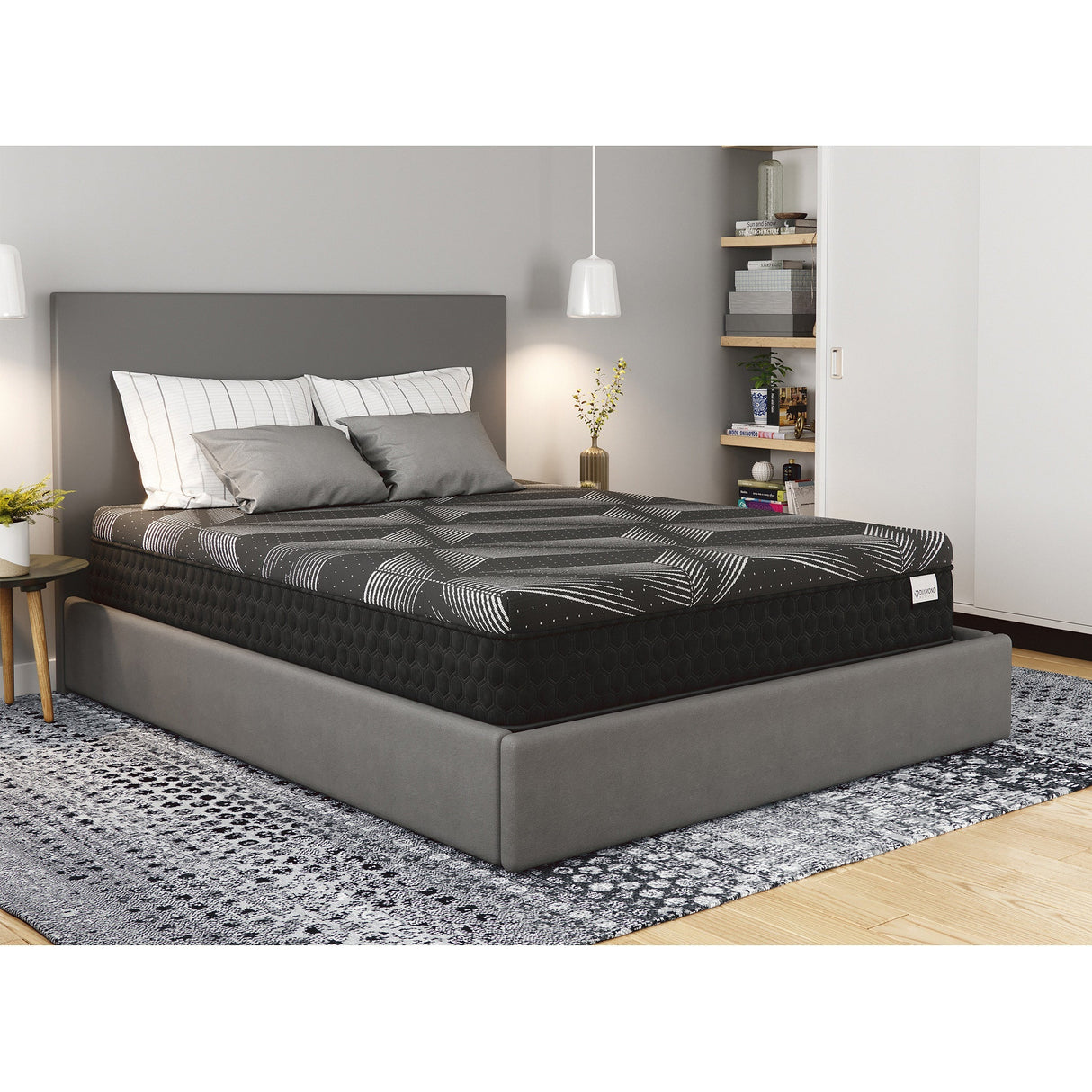 Diamond Matrix Full Mattress with Copper Cooling and Firm Feel