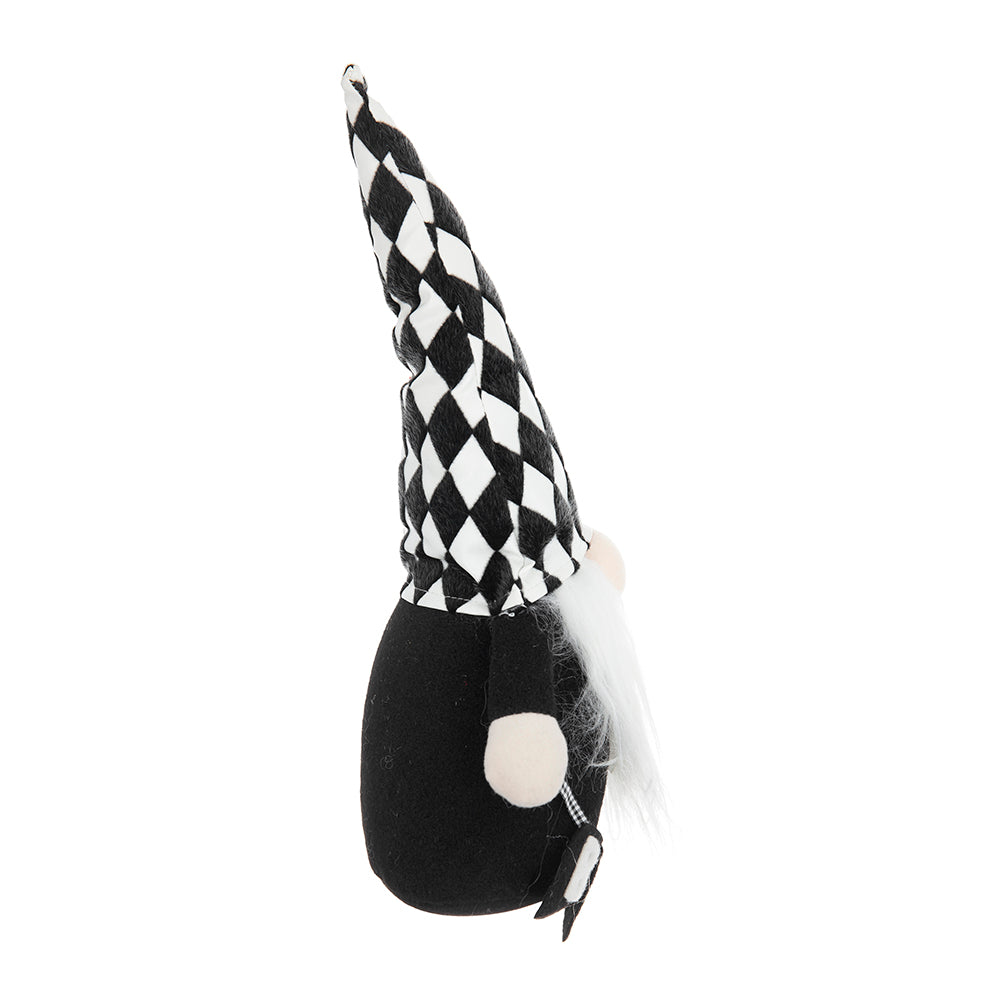 Set of 2, 8.3x4.7x15.7" Fabric Gnome Decor