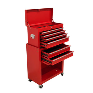 8-Drawer High-Capacity Rolling Tool Chest