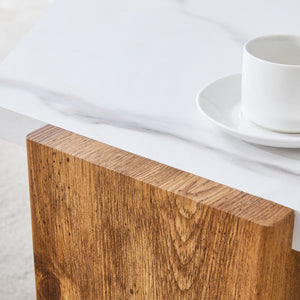 31-Inch Modern-Style Hexagonal Coffee Table