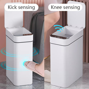 11L Motion Sensor Trash Can Slim Touchless Bathroom Kitchen Bin
