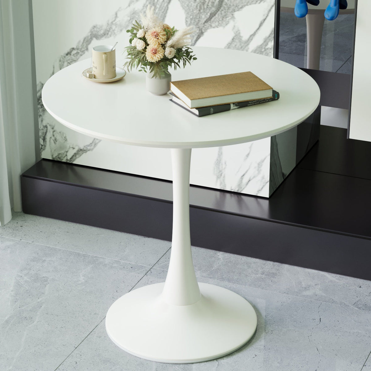 31.5" Dining Table in White