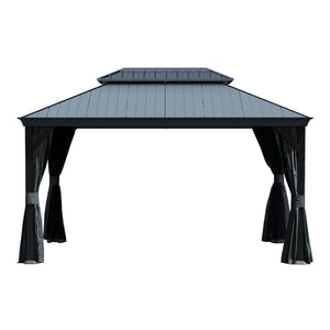 10'x14' Hardtop Gazebo with Resin Roof