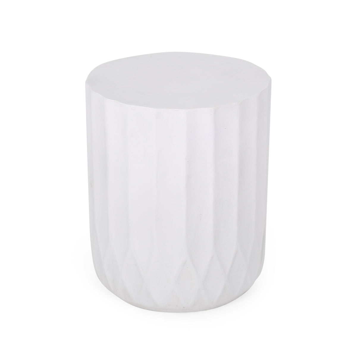 Round Outdoor Side Table, 15" W x 15" D End Table
