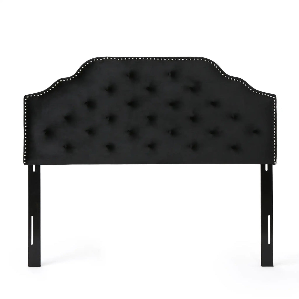 Charismatic - Size Headboard With Button Tufting And Nailhead Trim