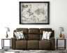 Arezzo - Power Headrest Power Reclining Sofa With Zero Gravity/Extended Ottoman