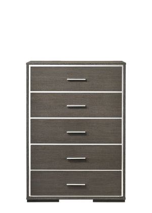 Escher - Chest - Gray / Oak