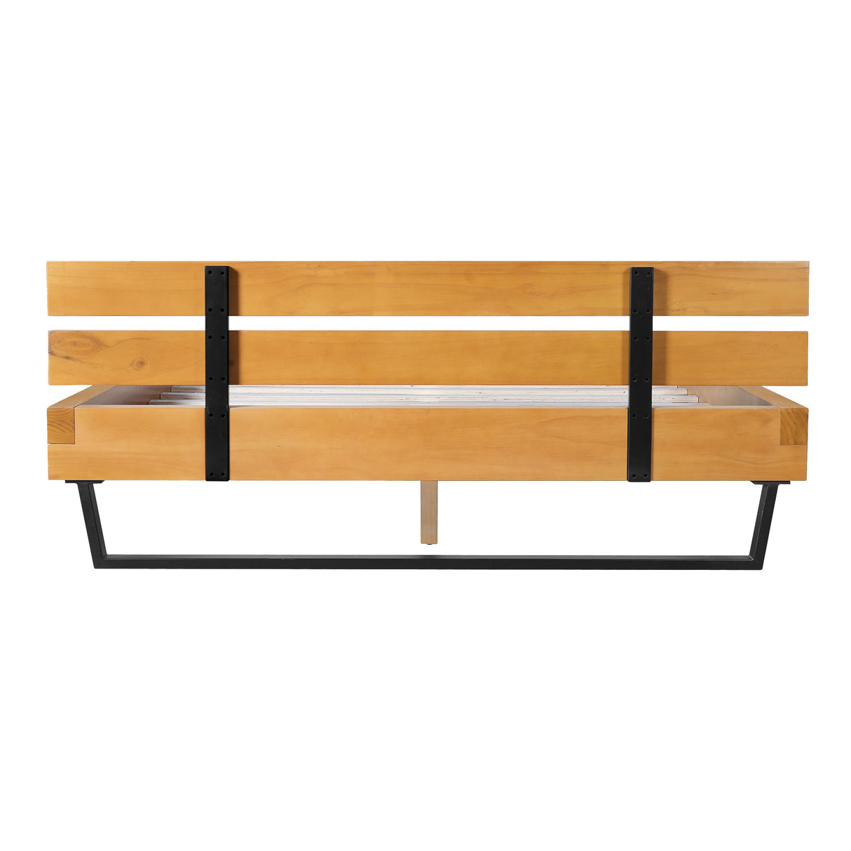 Pine Wood Bed Frame Queen Size