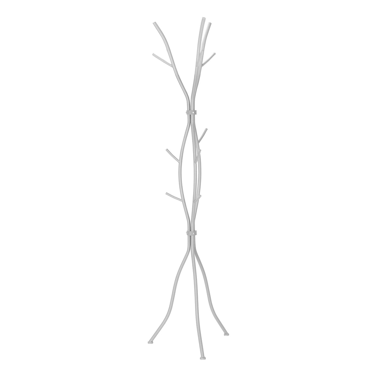 Coat Rack, Hall Tree, Free Standing, 11 Hooks, Entryway, Contemporary & Modern