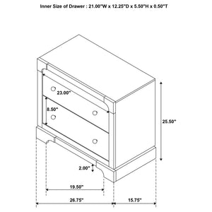 Harbington - Bedroom Set With Upholstered Headboard