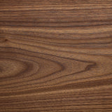 31.5 Inch Modern Handcraft Drum Coffee Table Walnut