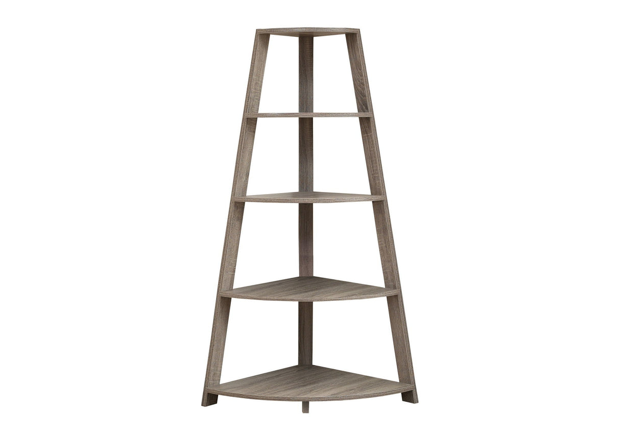 4-Tier Corner Bookshelf, Modern & Contemporary Style