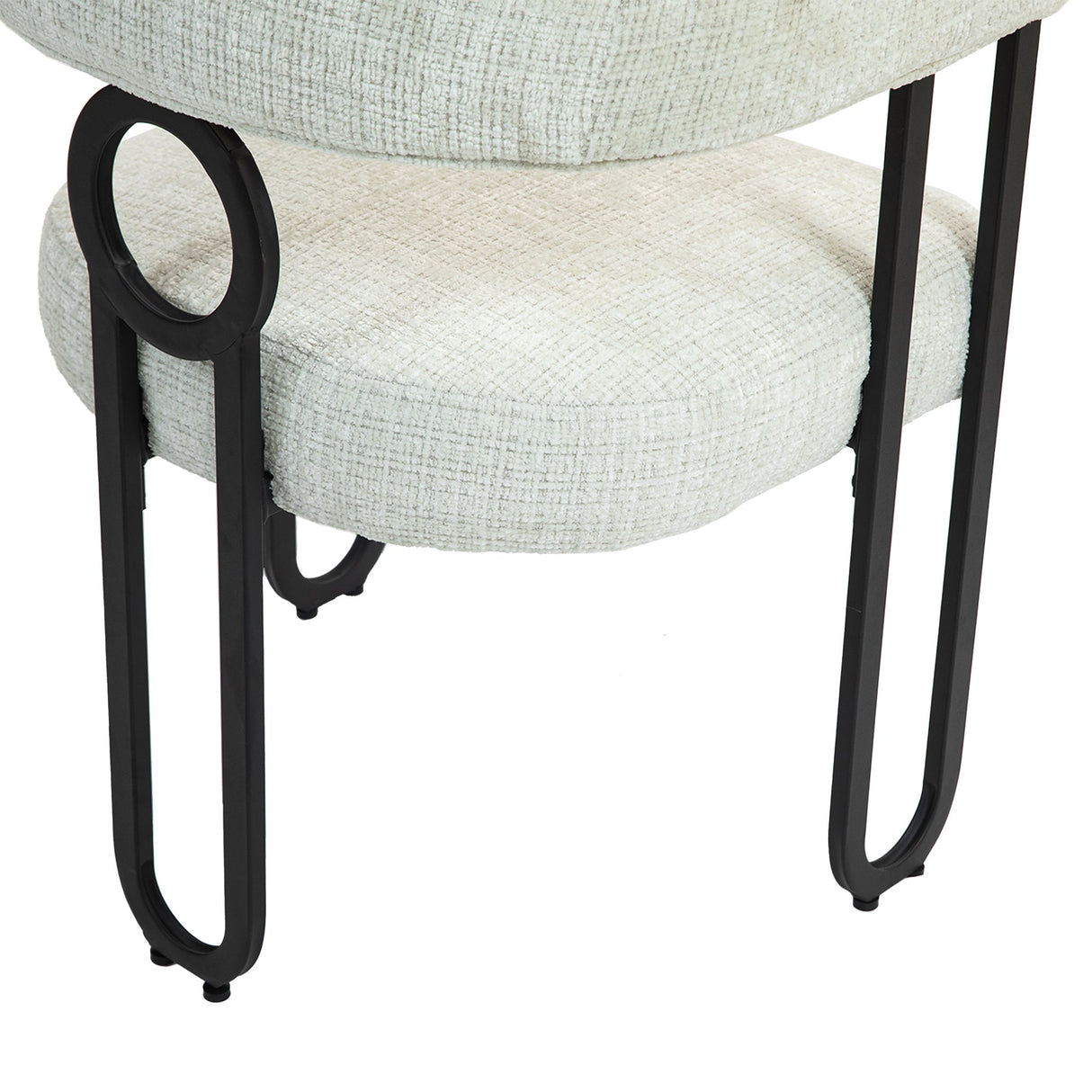 House hold contemporary designed upholstered accent/dining chair/barrel side chairs set of 2