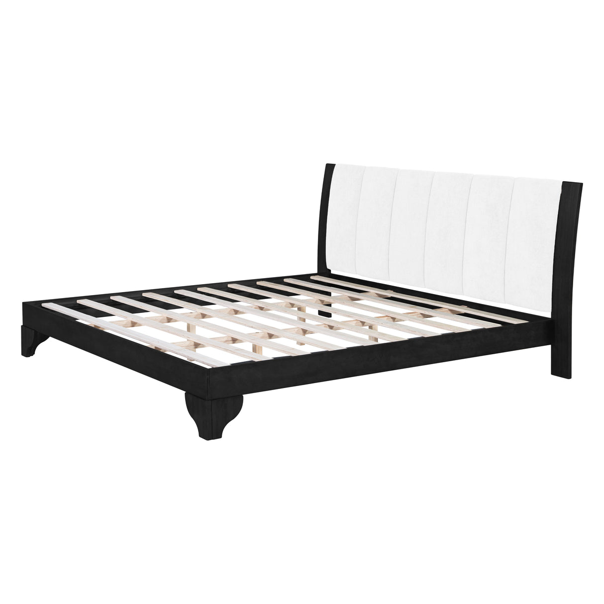 King Size Bed Frame Black and White