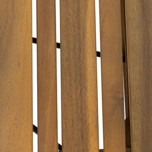 Temptation - Outdoor Foldable Side Table With Slat Design