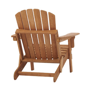 Oversize Wooden Outdoor Folding Adirondack Chair