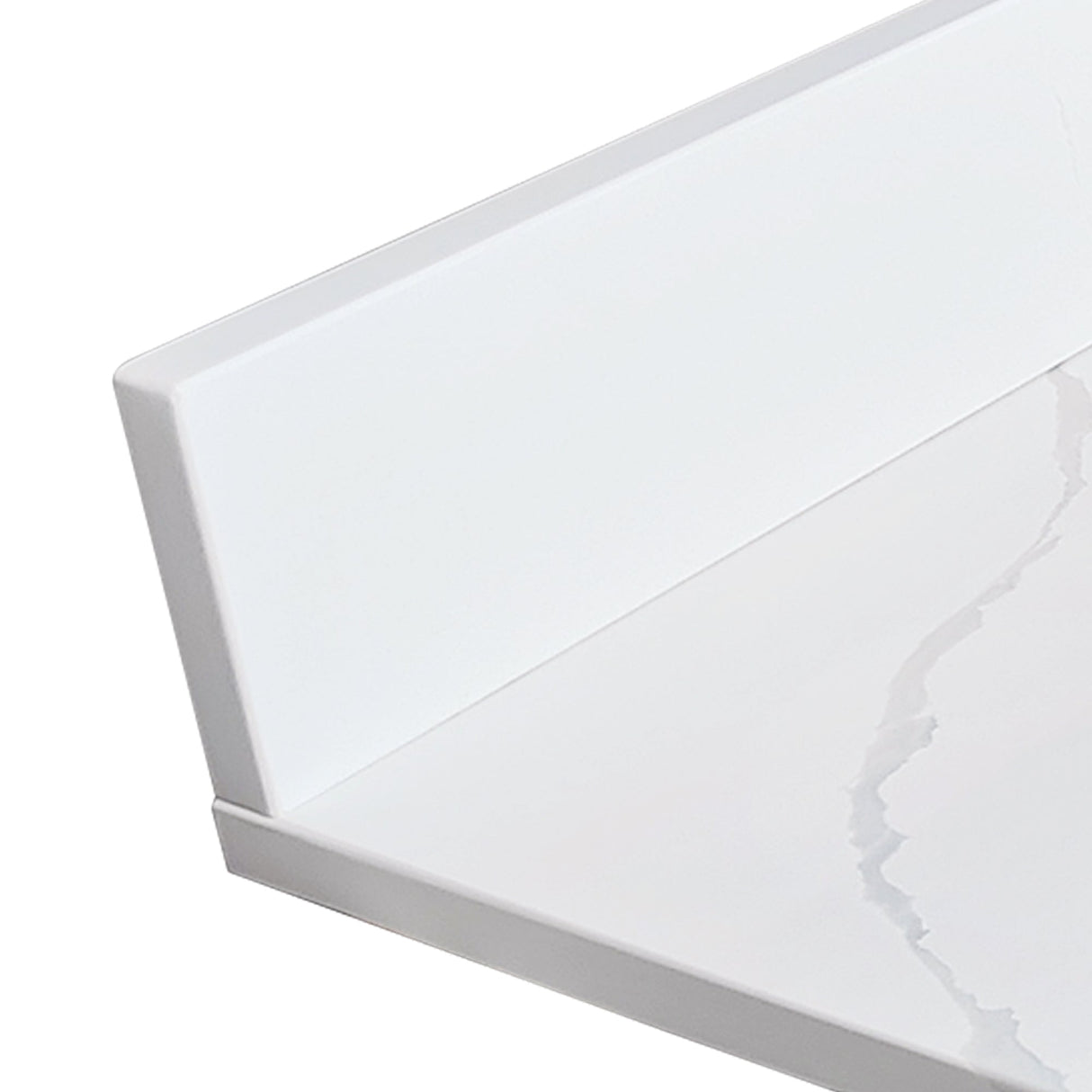 49-Inch Quartz Bathroom Vanity Top