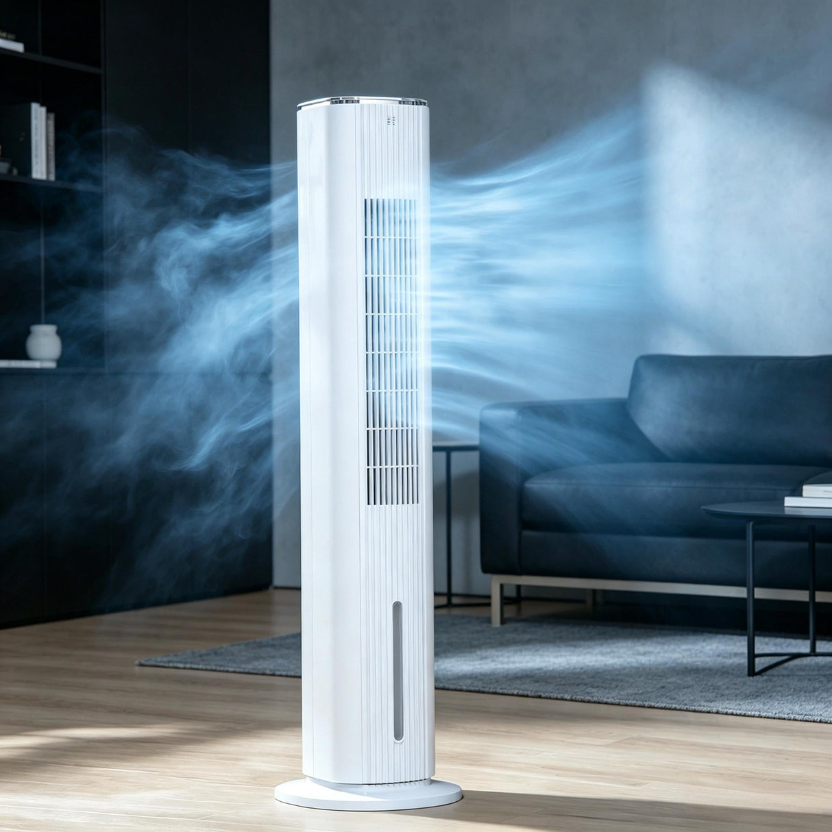 42" White Air Cooler