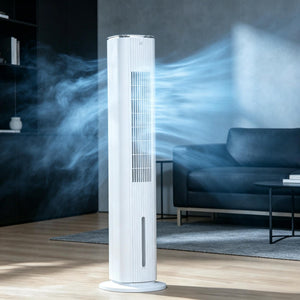 42" White Air Cooler