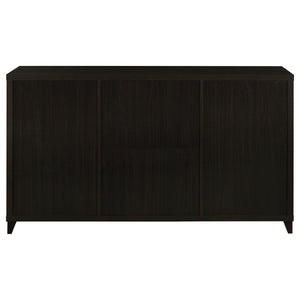 Nyler - 3 Drawer Rectangular TV Console - Cappuccino