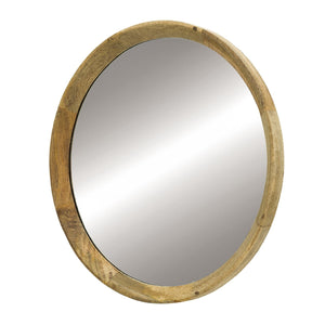 Transitional Decor Style Wall Mirror Decor With Frame For Bathroom