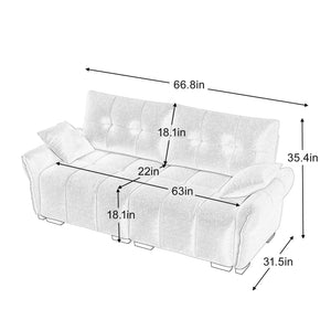 Premium Two-Seater Sofa - Ergonomic Design