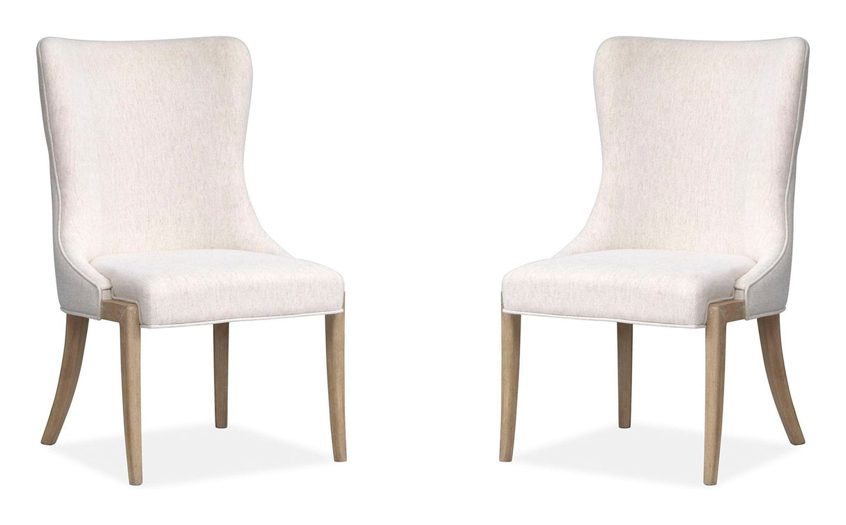 Sunset Cove - Upholstered Host Chair (Set of 2) - Sanibel Brown