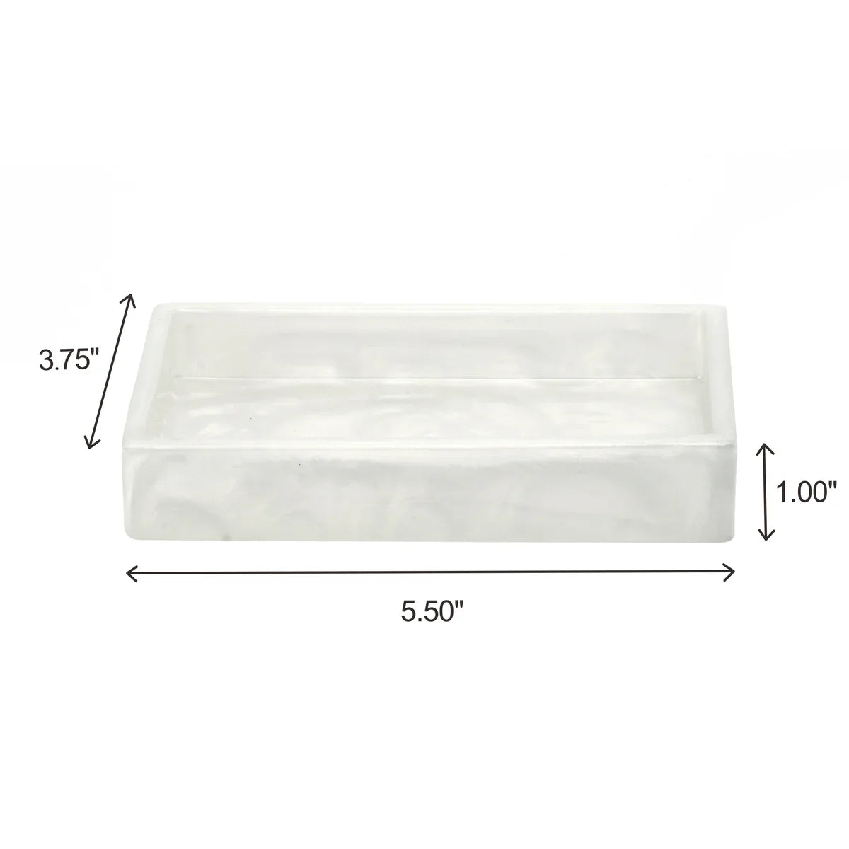 7-Piece Resin Bathroom Accessories Set