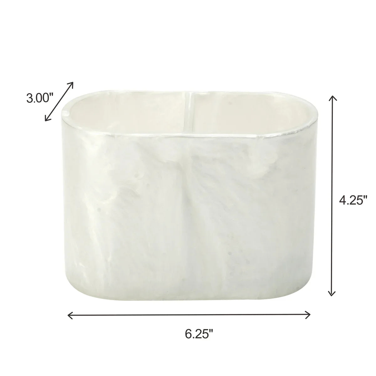 7-Piece Resin Bathroom Accessories Set