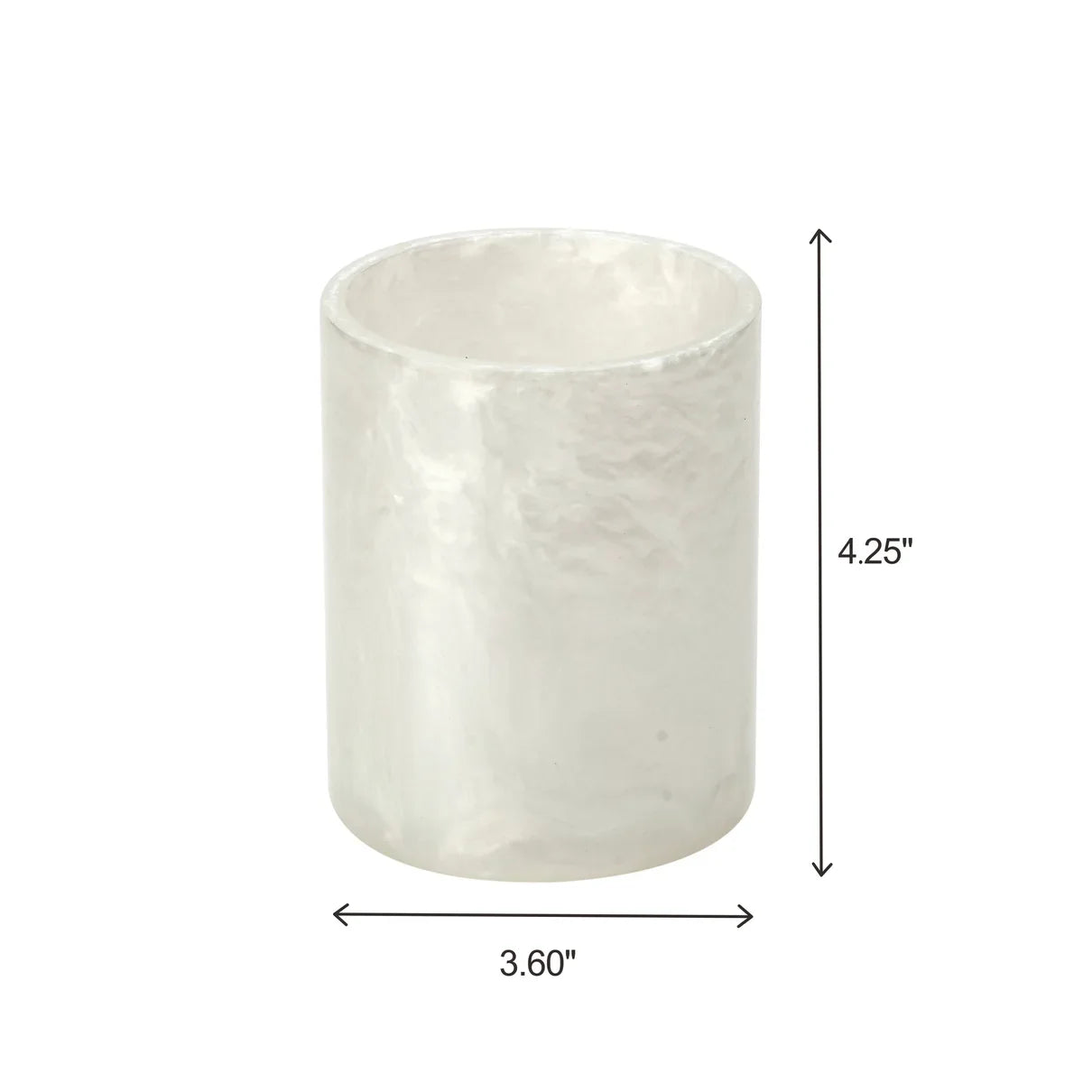 7-Piece Resin Bathroom Accessories Set