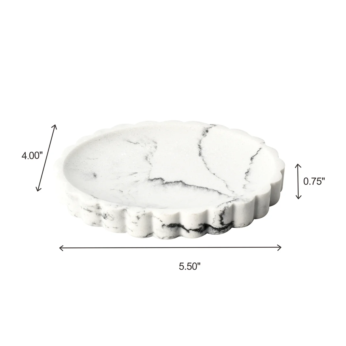 8-Piece Resin Bathroom Accessories Set