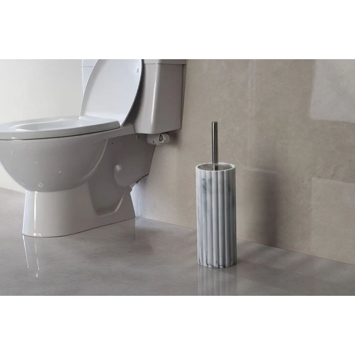 8-Piece Resin Bathroom Accessories Set