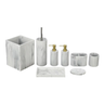 8-Piece Resin Bathroom Accessories Set