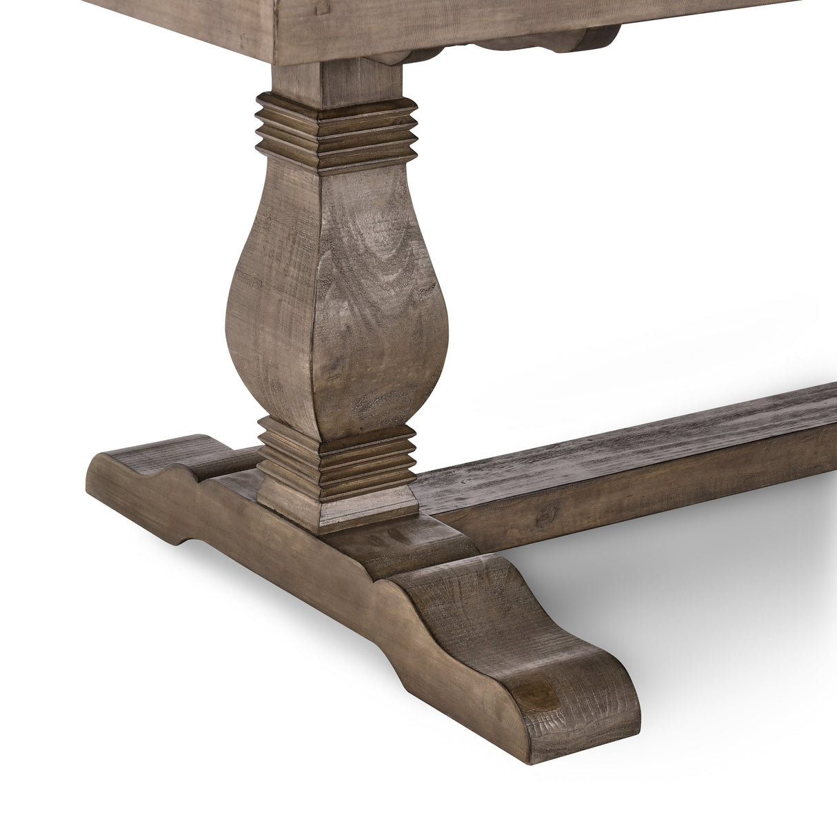 Auraeons Rectangular Dining Table with Trestle Base