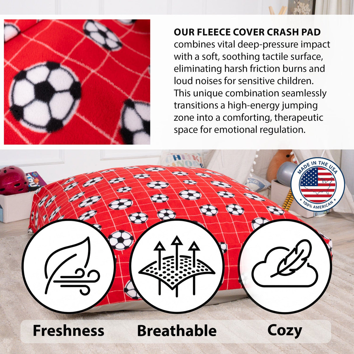 Sensory Crash Pad for Kids & Adult