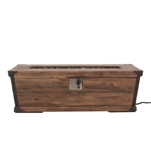 56" Outdoor Patio Rectangle Gas Burning MgO Fire Pit