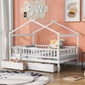 House Bed With 2 Drawers
